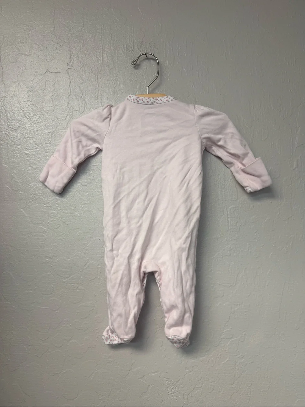 $15 ADD ON ralph lauren pink footie floral 3M little sleepies zara mini boden